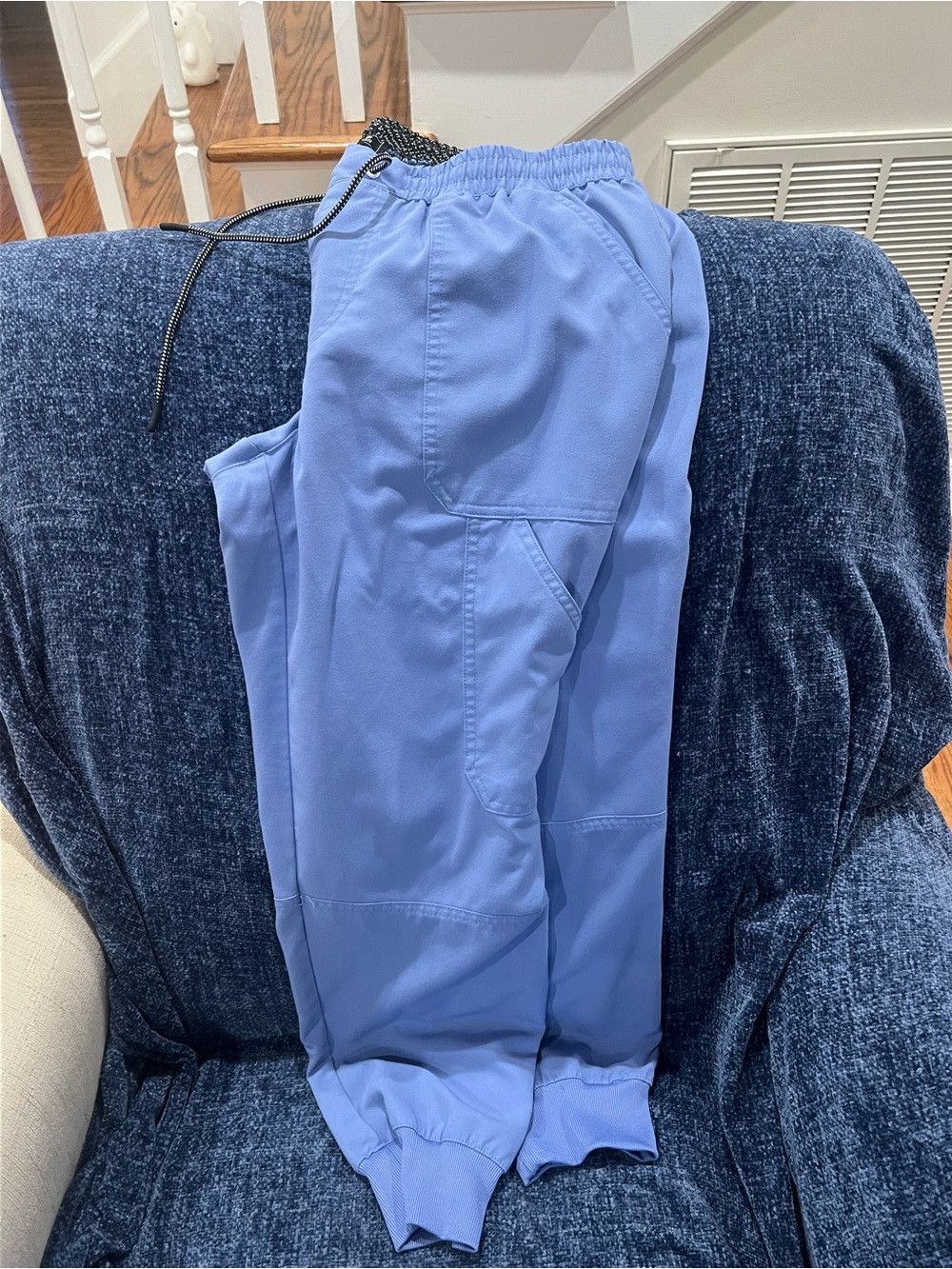 koi Light Blue Women's Jogger Scrub Pants